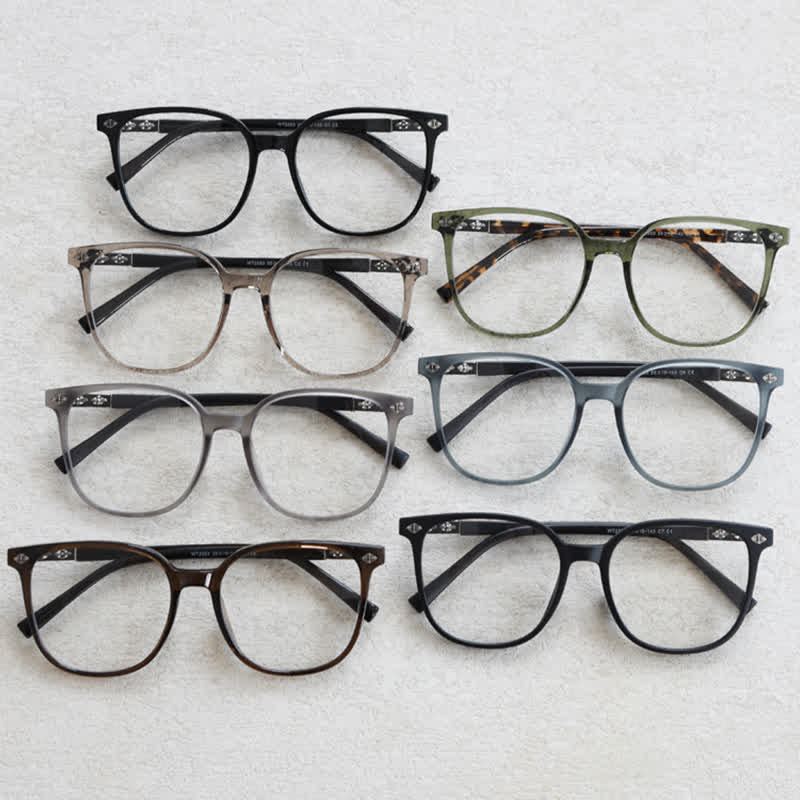 Spykay™ EG26916 Unsiex Retro Square Large Frame Fashion Anti-blue Light Glasses - image 14