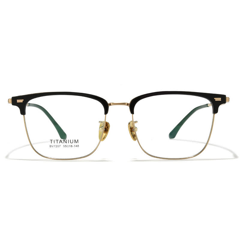 Spykay™ EG26919 Unsiex Retro Square Frame Anti-blue Light Browline Glasses - image 2