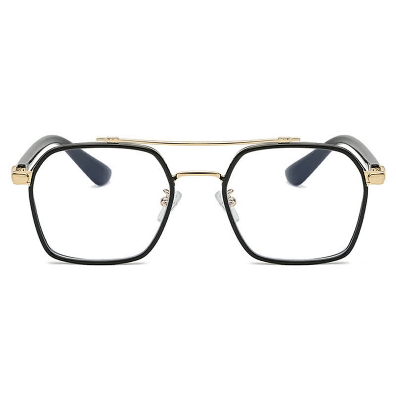 Spykay™ EG26920 Unsiex Square Frame Anti-blue Light Double Bridges Retro Glasses - image 7