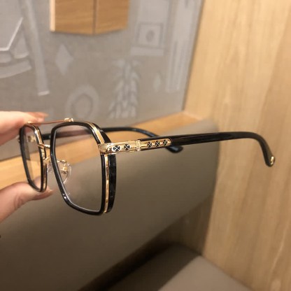 Spykay™ EG26920 Unsiex Square Frame Anti-blue Light Double Bridges Retro Glasses - image 1