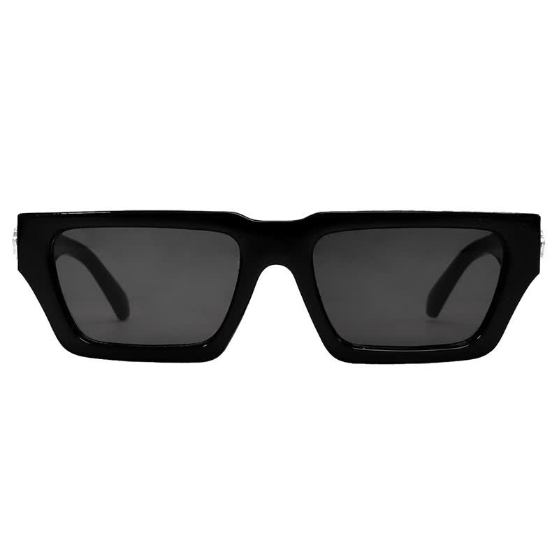 Spykay™ SG61019 Unsiex Rhinestone Cross Decor Square Frame Sunglasses - image 9