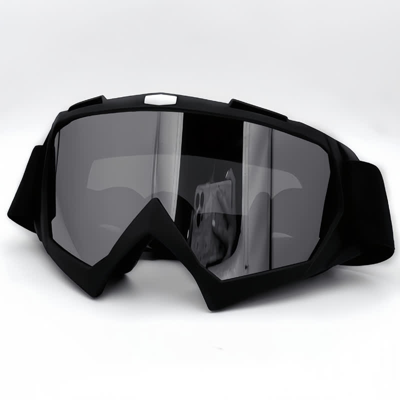 Spykay™ SG61023 Fit Over Glasses Unisex-Adult Anti Wind Ski Goggles for Outdoor Activities - Matte Black/Silver - image 3
