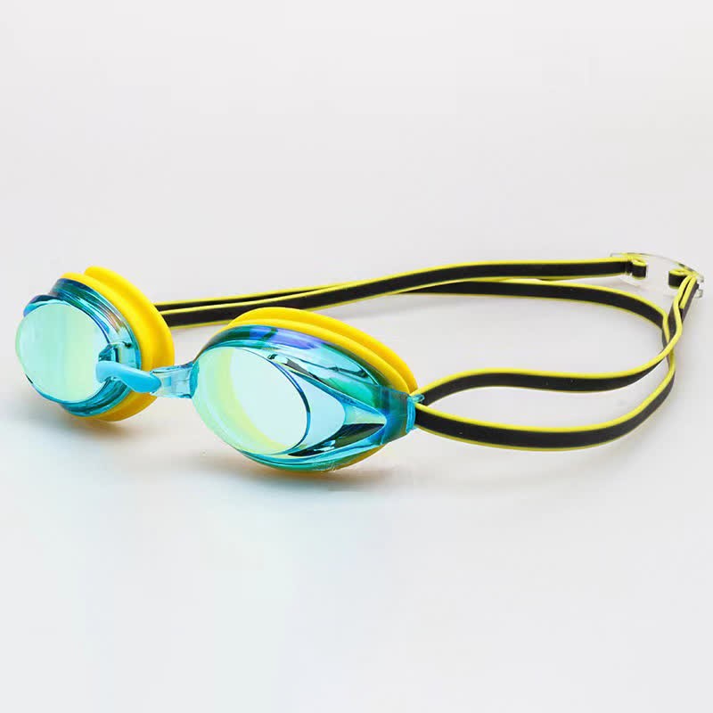 Spykay™ SG61022 Unisex-Adult Mirrored Swimming Goggles with Case  - Blue+Yellow/Multicolor - image 7
