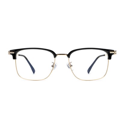 Spykay™ EG26924 Retro Gothic Cross Unisex Square Frame Anti-blue Light Browline Glasses - image 8
