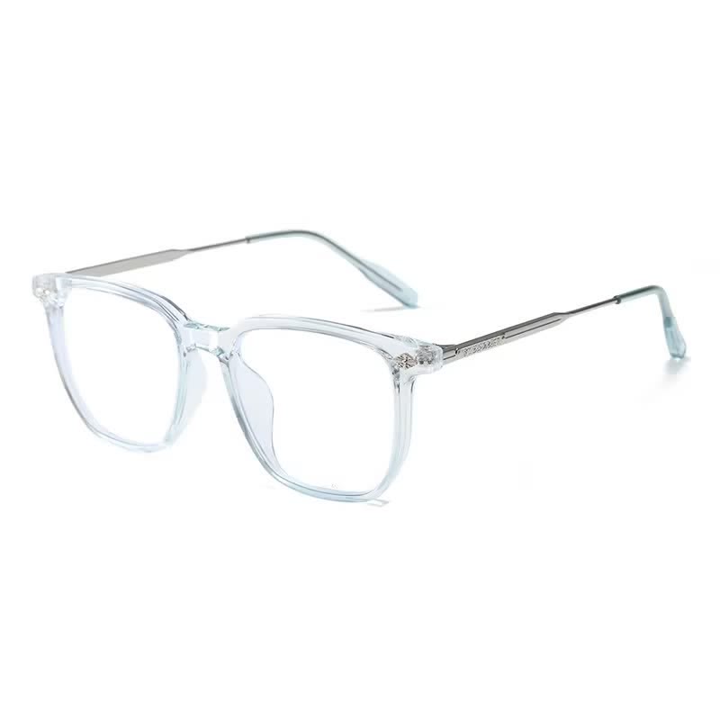 Spykay™ EG26926 Gothic Cross Unisex Square Frame Anti-blue Light Retro Glasses - Blue - image 5