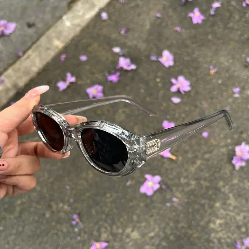 Spykay™ SG60782 'U' Design Cat-Eye Fashion Sunglasses with Nylon Lenses - Champagne - image 1