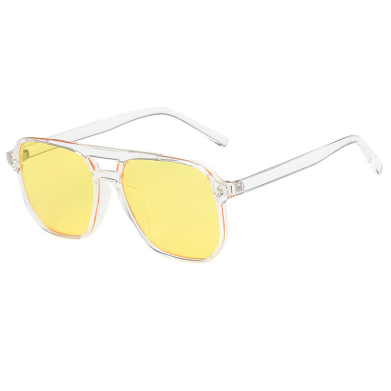 Spykay™ SG60735 Vintage Double Bridges Tinted Aviator Sunglasses - image 39