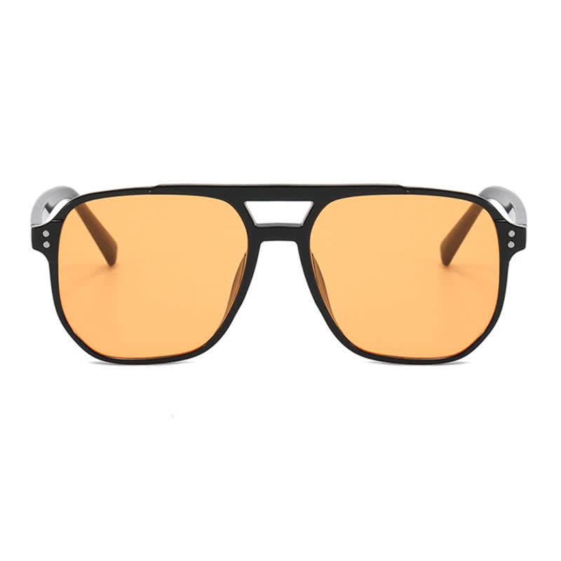 Spykay™ SG60735 Vintage Double Bridges Tinted Aviator Sunglasses - image 36