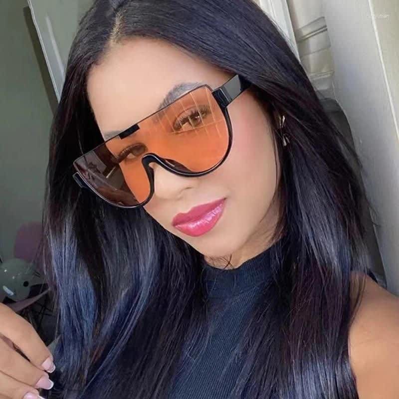 Spykay™ SG60679 Oversized Frame Semi-Rimless Aviator Sunglasses - image 4