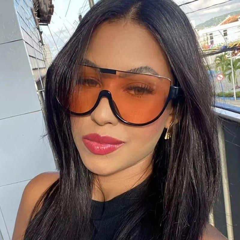 Spykay™ SG60679 Oversized Frame Semi-Rimless Aviator Sunglasses - image 3