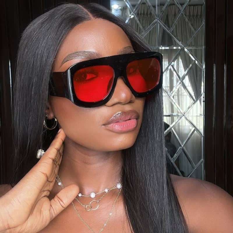 Spykay™ SG60675 Oversized Square Frame Hipster Sunglasses - image 4