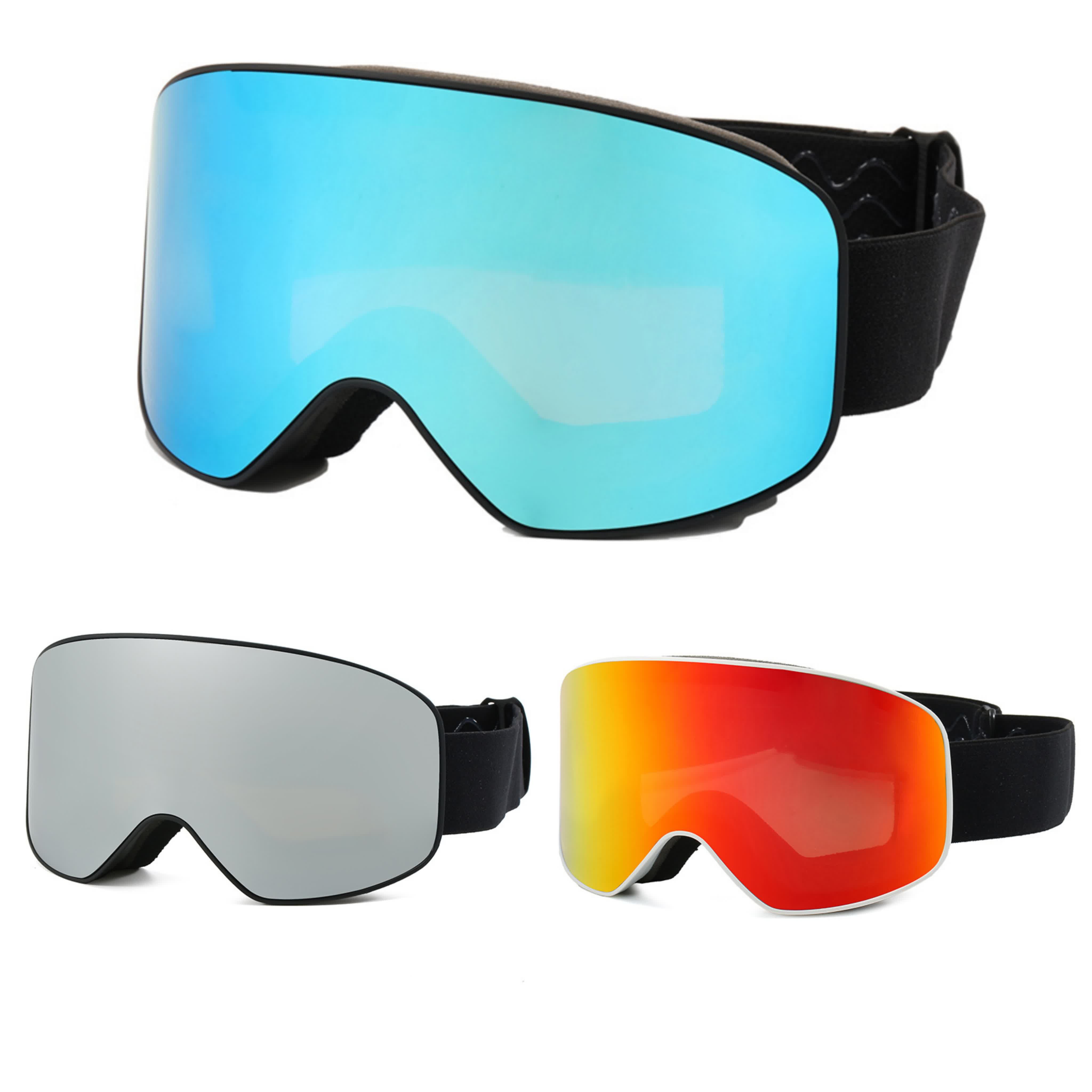 Spykay™ SG60981 Large Frame Anti Fog Over Glasses Ski Goggles for Men Women  - image 1