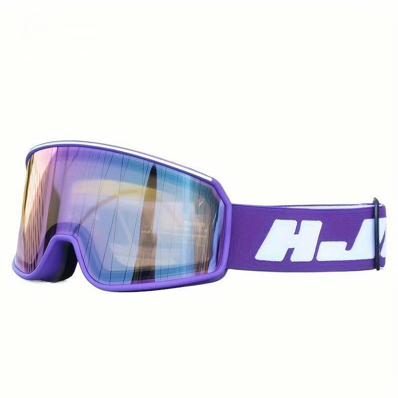 Spykay™ SG61042 Unisex Double Layer Anti-Fog Large Cylindrical Ski Goggles for Outdoor Activities - Purple - image 2
