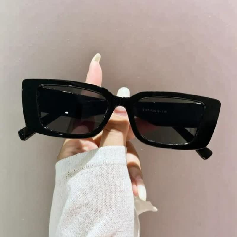 Spykay™ SG60693 Unisex Rectangle Frame Sunglasses - Black - image 1