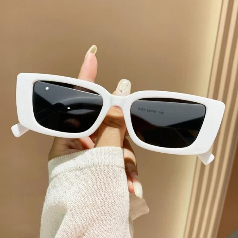 Spykay™ SG60693 Unisex Rectangle Frame Sunglasses - White - image 2