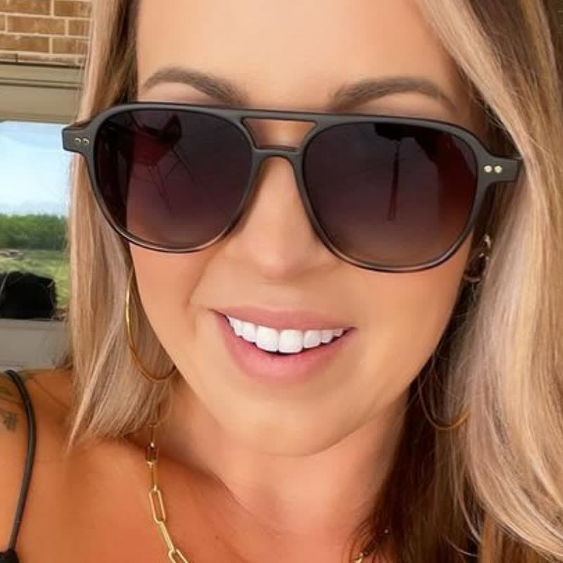 Spykay™ SG60736 Double Bridges Polarized Aviator Sunglasses - image 2