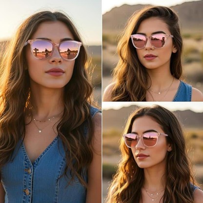 Spykay™ SG60913 Trendy Sports Polarized Oversized Sunglasses with Mirrored Lens - image 3