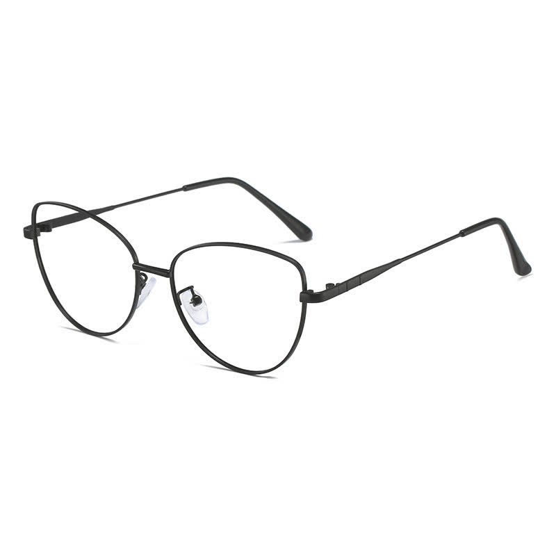 Spykay™ EG26936 Cat-Eye Frame Anti-blue Light Retro Glasses - Black - image 1