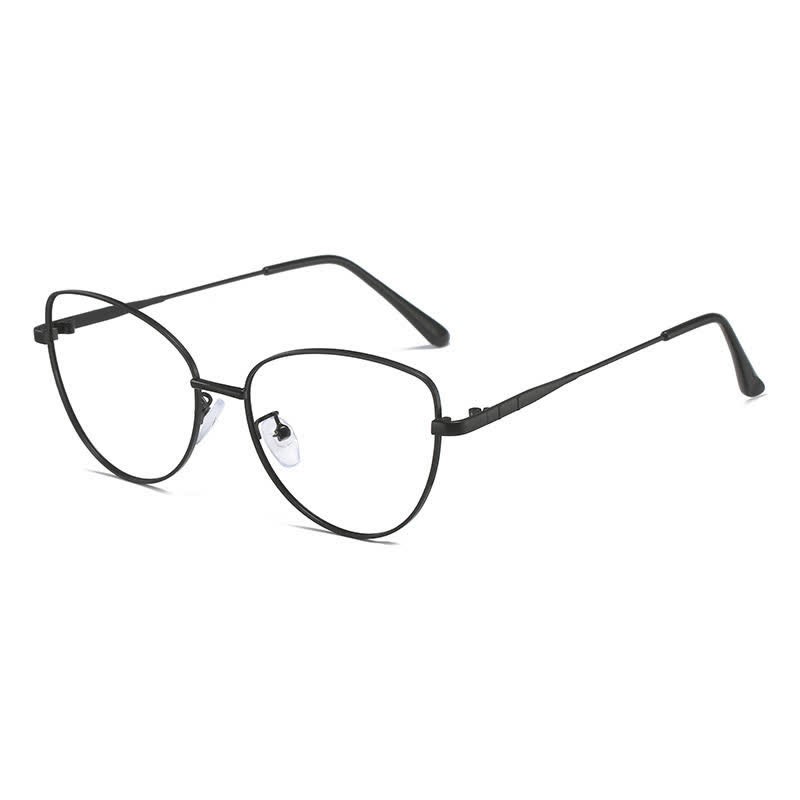 Spykay™ EG26936 Cat-Eye Frame Anti-blue Light Retro Glasses - Black - image 1