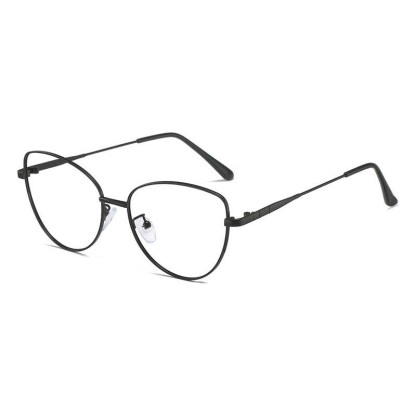 Spykay™ EG26936 Cat-Eye Frame Anti-blue Light Retro Glasses - Black - image 1