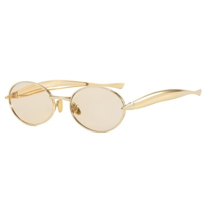 Spykay™ SG61050 Unisex Vintage Oval Frame Sunglasses - image 12