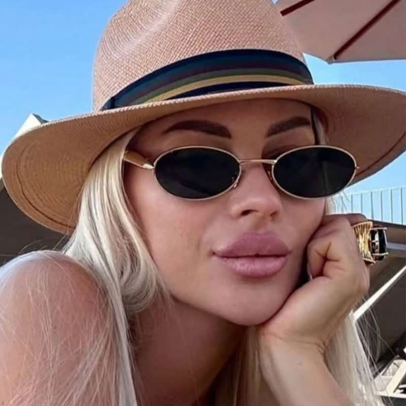 Spykay™ SG61050 Unisex Vintage Oval Frame Sunglasses - image 7