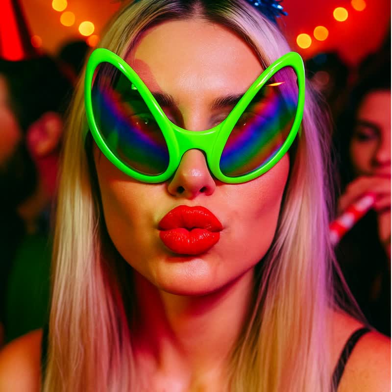 Spykay™ SG60975 Halloween Funny Alien Sunglasses for Party&Outdoor Activities - image 4