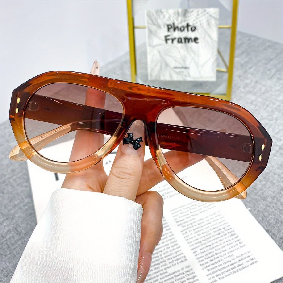 Spykay™ SG60756 Women's Hipster Aviator Sunglasses - image 7