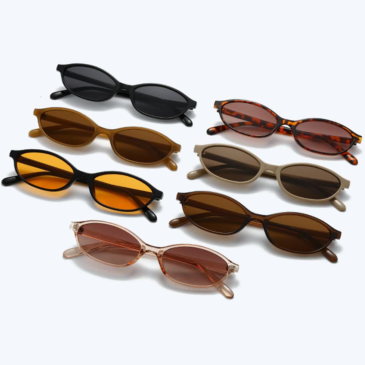 Spykay™ SG60724 Small Oval Frame Fashion Sunglasses - image 27