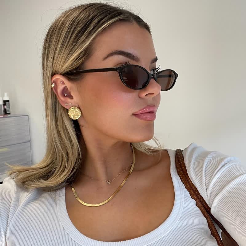 Spykay™ SG60724 Small Oval Frame Fashion Sunglasses - image 4