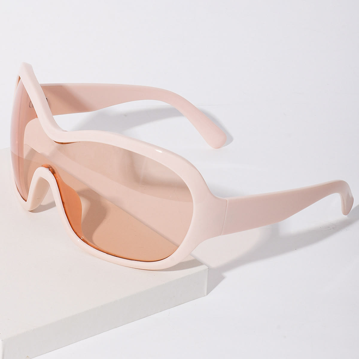 Spykay™ SG61053 Futuristic Punk-style Sports Face Mask, Y2k Trendy And Stylish All-in-one Protective Goggles Perfect For Street Photography - Apricot - image 13