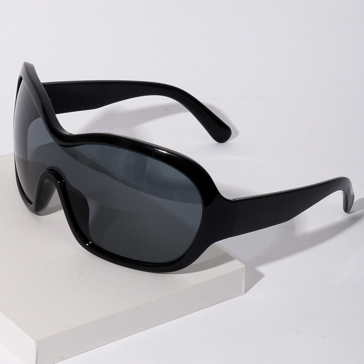 Spykay™ SG61053 Futuristic Punk-style Sports Face Mask, Y2k Trendy And Stylish All-in-one Protective Goggles Perfect For Street Photography - Black - image 10