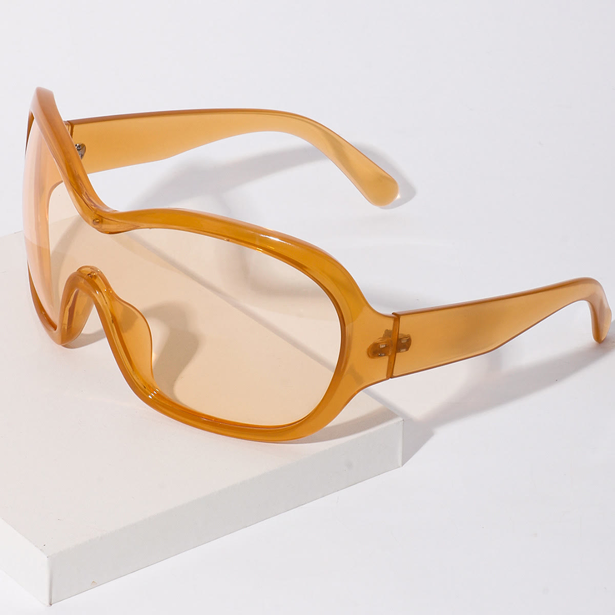 Spykay™ SG61053 Futuristic Punk-style Sports Face Mask, Y2k Trendy And Stylish All-in-one Protective Goggles Perfect For Street Photography - Yellow - image 14