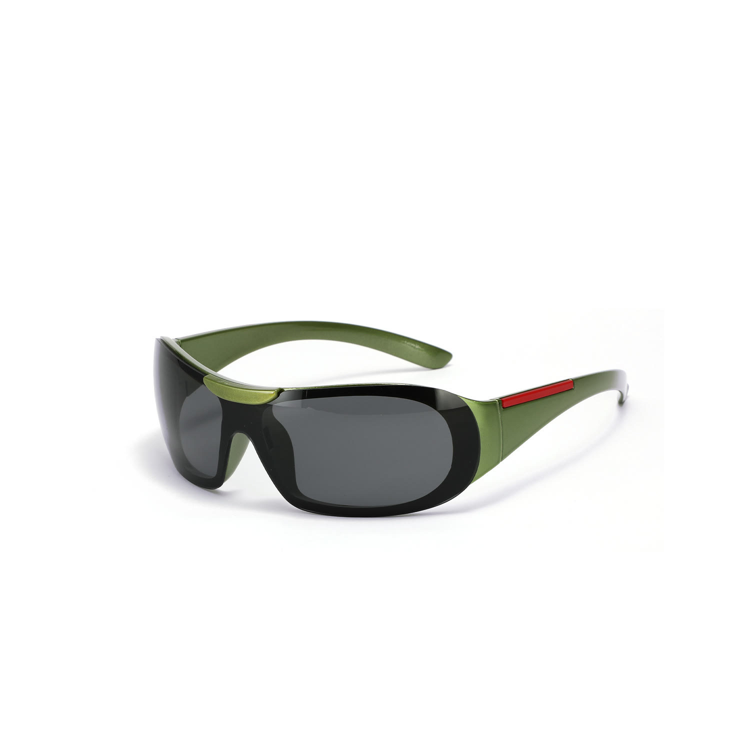 Spykay™ SG61064 Y2K Square glasses Sunglasses  - Army Green - image 2