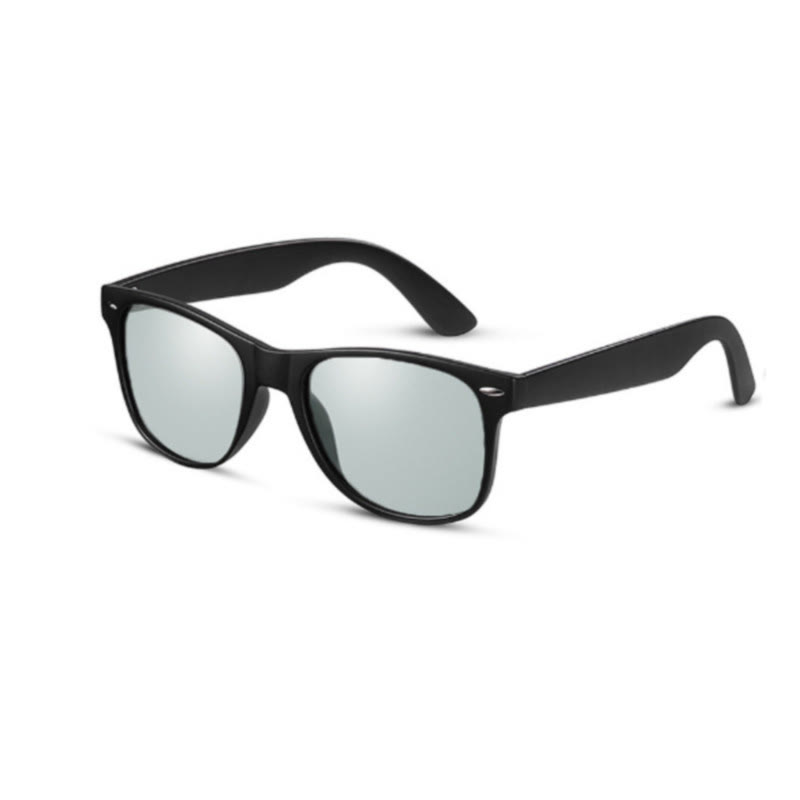 Spykay™ SG61078 Sun Protection Fashion Retro Sunglasses - Black/Clear - image 3