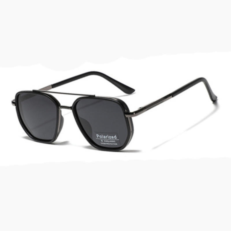 Spykay™ SG61080 Drive Retro Square glasses Sunglasses - Black/Black - image 4