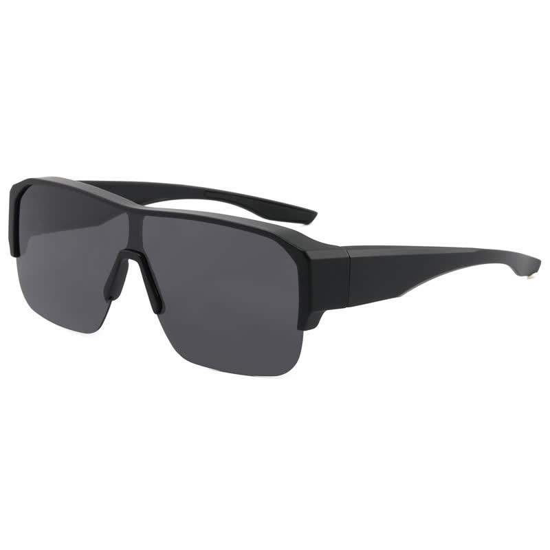 Spykay™ SG60959 Fit Over Glasses Semi-Rimless Polarized Sunglasses for Sports&Driving - image 4
