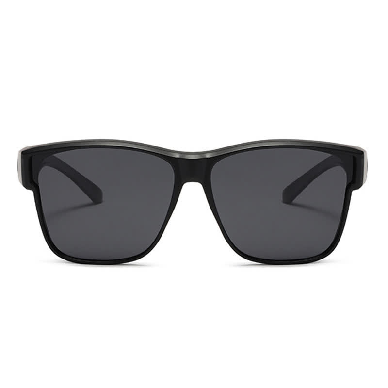 Spykay™ SG61007 Fit Over Glasses Square Frame Polarized Sunglasses for Women Men - image 13