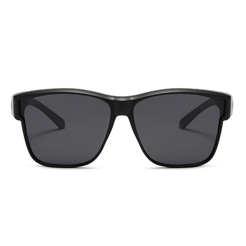 Spykay™ SG61007 Fit Over Glasses Square Frame Polarized Sunglasses for Women Men - image 13