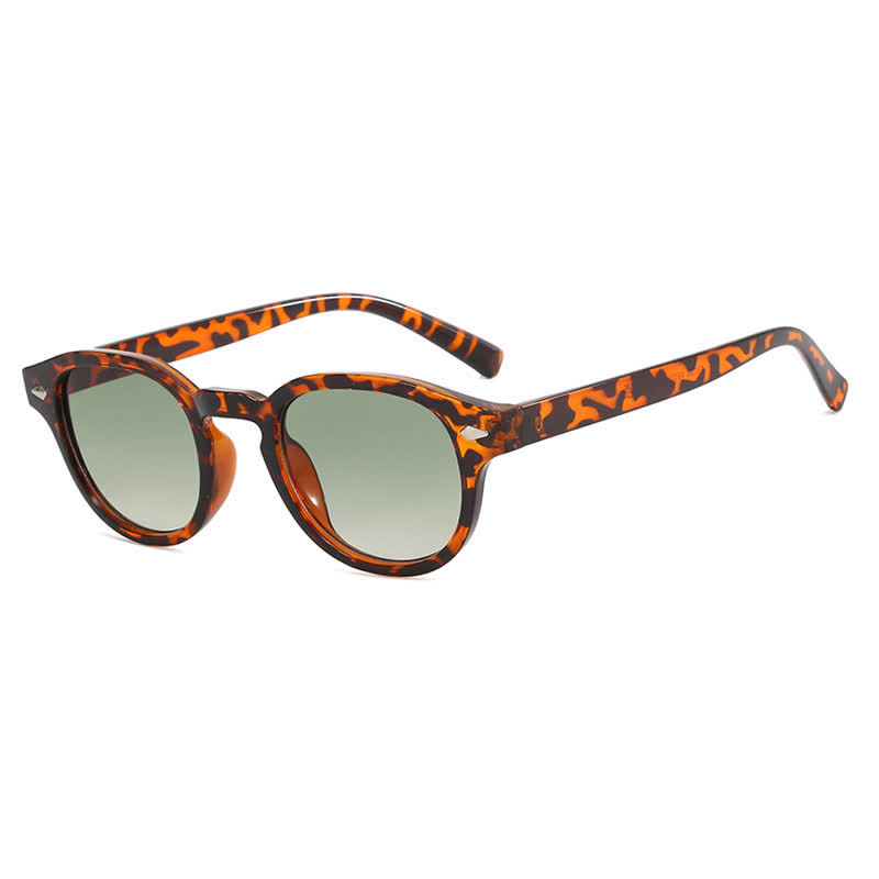 Spykay™ SG60725 Round Frame Fashion Sunglasses - Leopard Print/Green - image 21