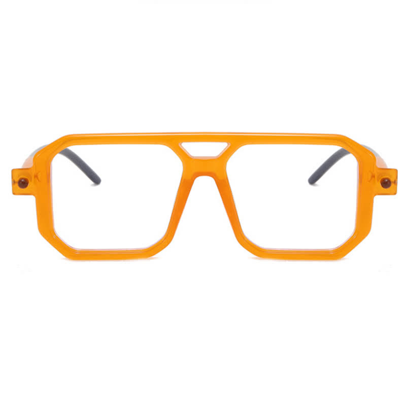 Spykay™ EG26767 Double Bridges Square Frame Glasses - image 7