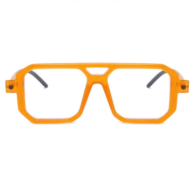 Spykay™ EG26767 Double Bridges Square Frame Glasses - image 7