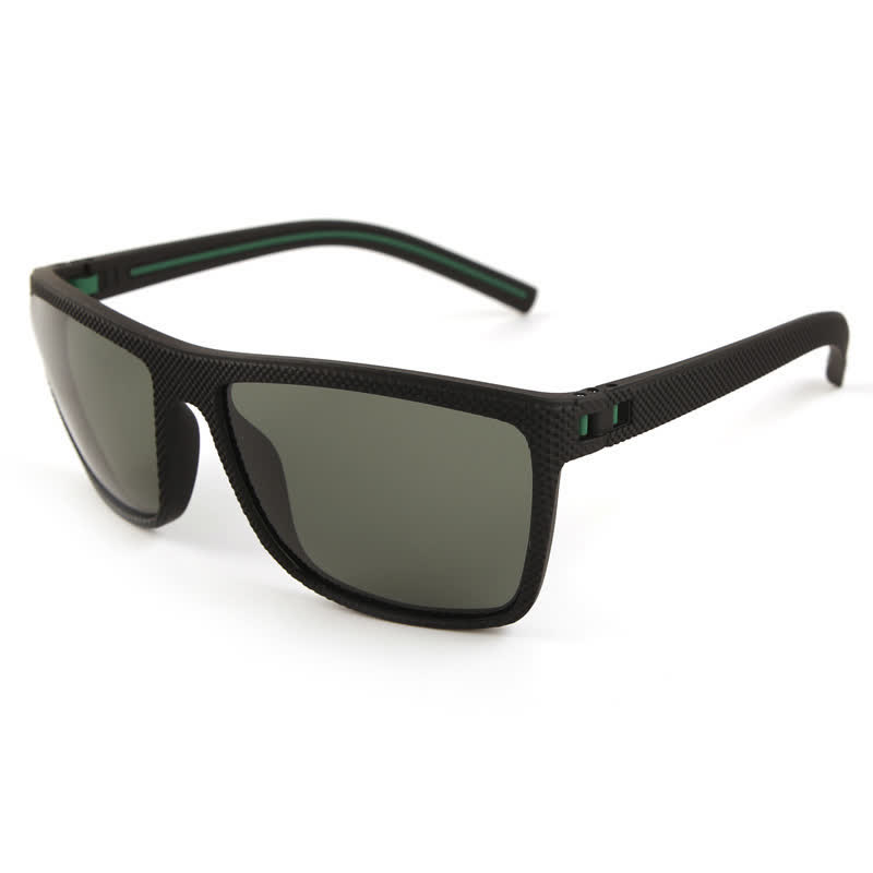 Spykay™ SG60720 Unisex Square Frames Outdoor Cycling Sports Polarized Sunglasses - Black/Dark Green - image 12