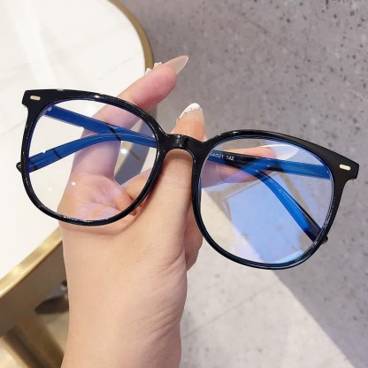 Spykay™ EG26768 Oversized Round Frame Anti-blue Light Classic Glasses