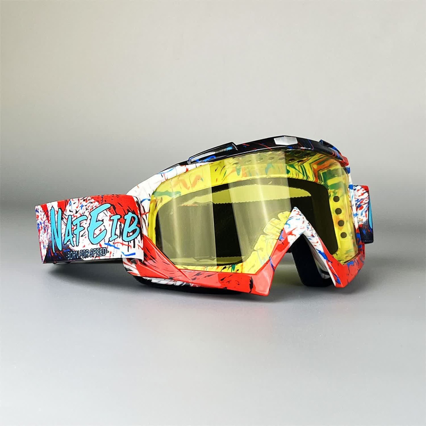 Spykay™ SG60966 Fashion Ski OFF-ROAD Goggles for Men Women  - Red/Yellow - image 18