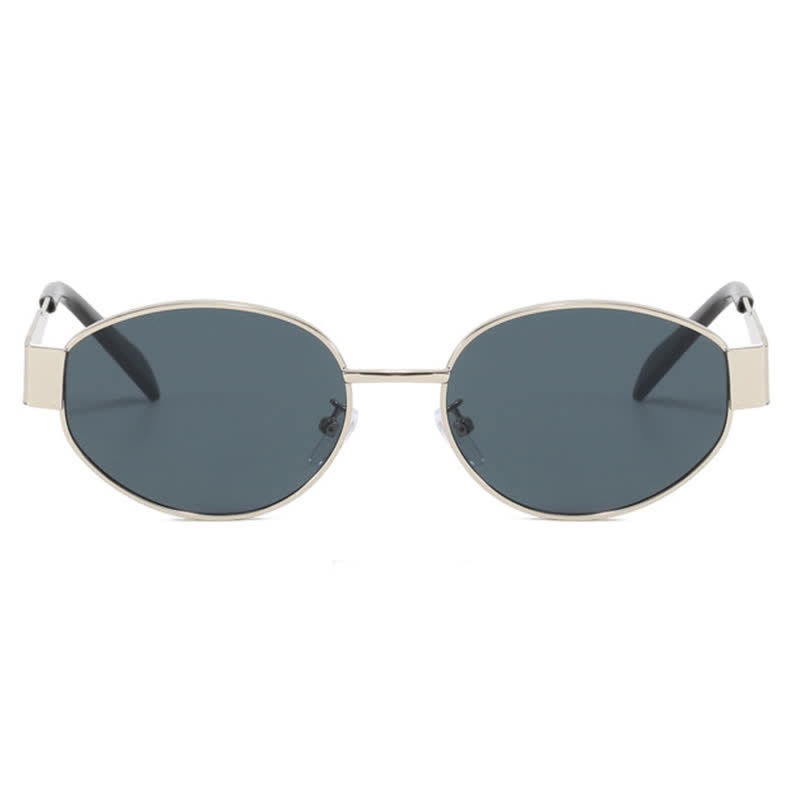 Spykay™ SG60707 Oval Frames Metal Temples Retro-Vinatge Sunglasses - image 22