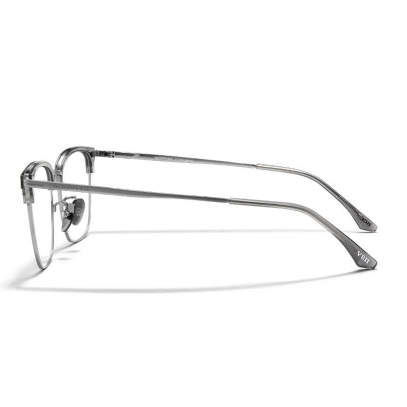 Spykay™ EG26919 Unsiex Retro Square Frame Anti-blue Light Browline Glasses - image 13