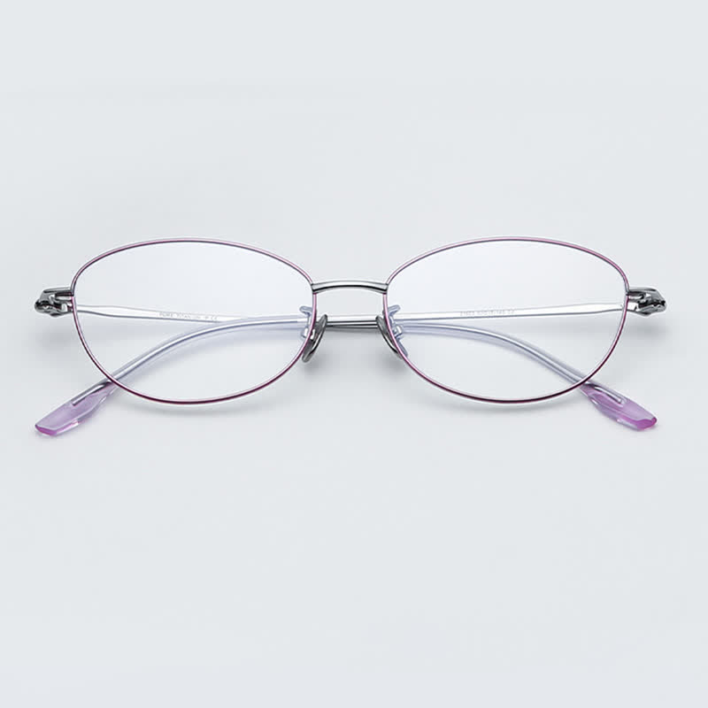 Spykay™ EG26856 Butterfly Titanium Lightweight Frame Anti-blue Light Simple Glasses - image 8