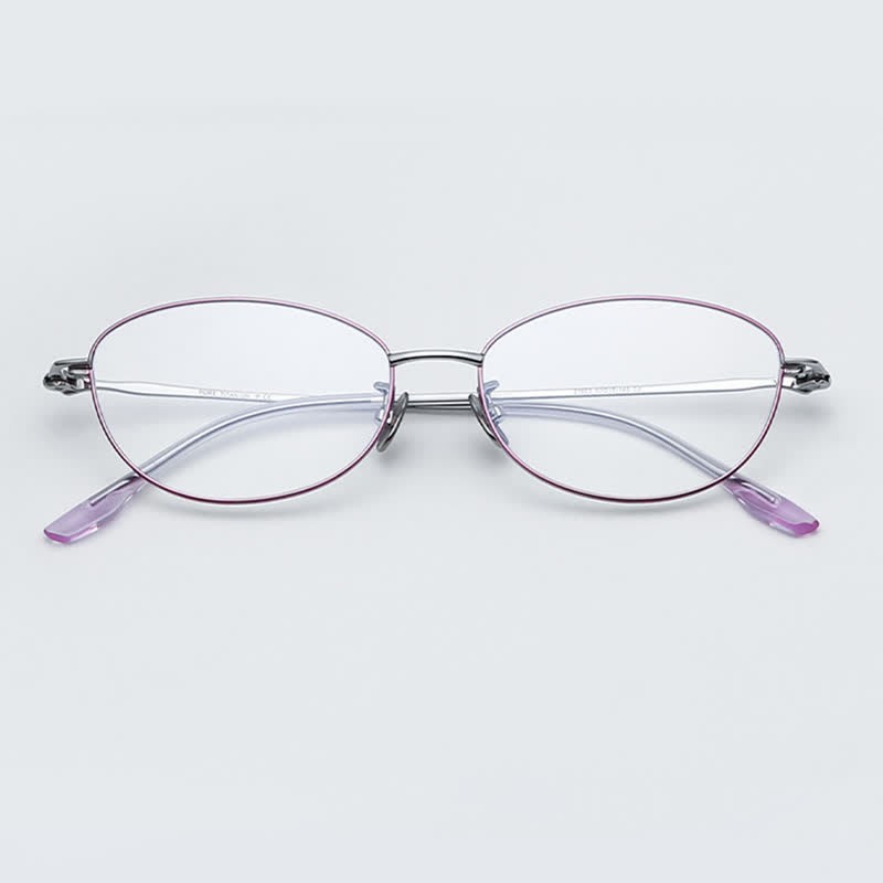 Spykay™ EG26856 Butterfly Titanium Lightweight Frame Anti-blue Light Simple Glasses - image 8