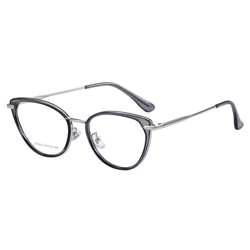 Spykay™ EG26876 Classic Simple Cat-Eye Anti-blue Light Fashion Glasses - Grey - image 24